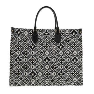 Louis Vuitton On The Go Black White GM 2way Shoulder Bag